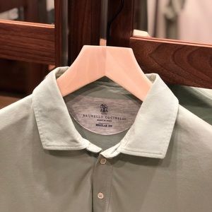 Preloved Brunello Cucinelli men’s polo shirt